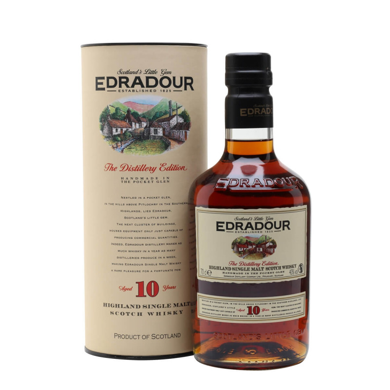 Edradour 10 YO Single Malt Scotch Whisky