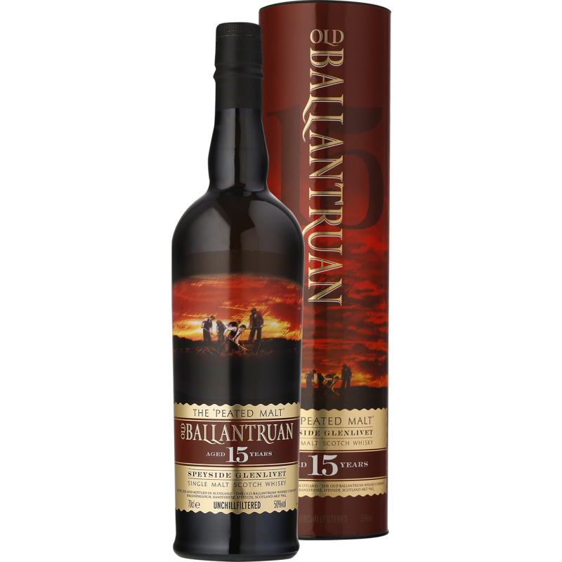Old Ballantruan 15YO Peated Malt’ Single Malt Scotch Whisky
