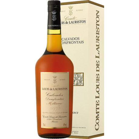 CALVADOS DOMFRONTAINS LAURISTON 1964
