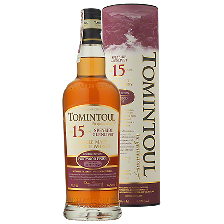 Tomintoul 15YO Portwood Single Malt Scotch Whisky