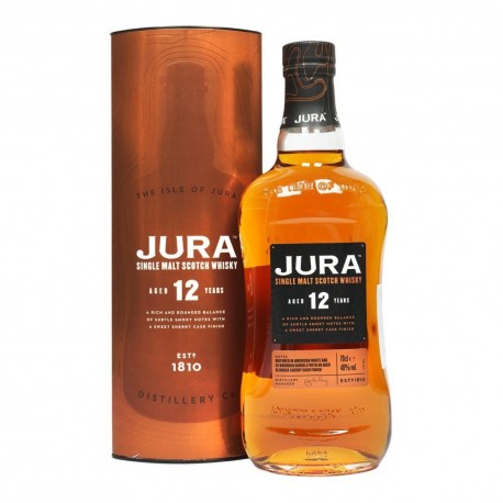 Jura 12 YO Single Malt Scotch Whisky 