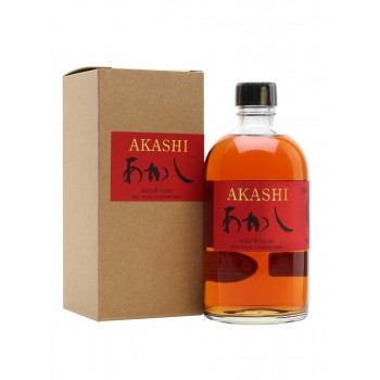 AKASHI 6Y RED WINE SINGLE MALT 50%