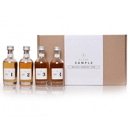 Whisky powyżej 55% - SAMPLE 4 x 50 ml 