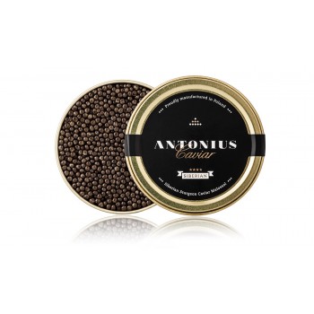 Siberian Caviar 4* - czarny kawior z jesiotra 30g