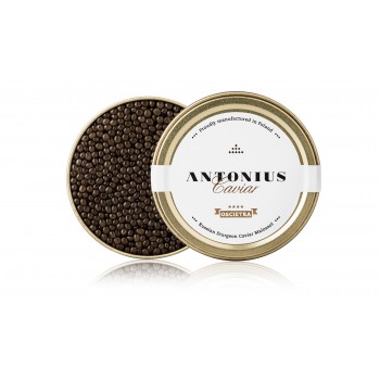 Oscietra Caviar 6* - czarny kawior z jesiotra rosyjskiego 30g