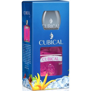 CUBICAL KISS GIN + szklanka 0,7L 37.5%