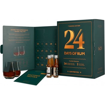 24 Days of Rum - kalendarz adwentowy - 24 x 20 ml