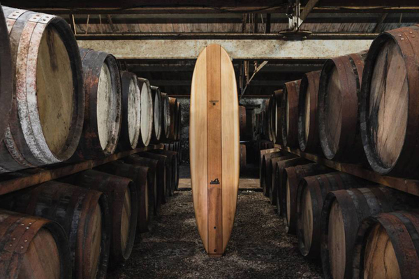 Beczki Glenmorangie wykorzystywane do wytwarzania desek surfingowych